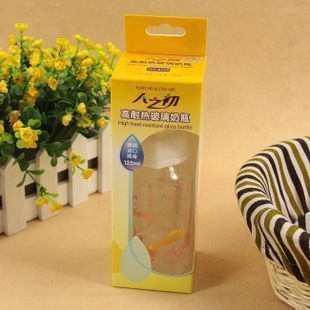 正品愛得利玻璃120ML奶瓶 TFY-8119 廠家直銷批發，優質供應